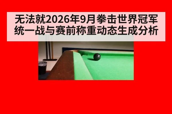 无法就2026年9月拳击世界冠军统一战与赛前称重动态生成分析